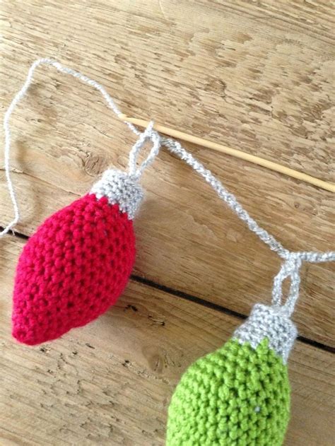 Annoo S Crochet World Free Crochet Christmas Ornament Garland Pattern Haken Kerst Gehaakte