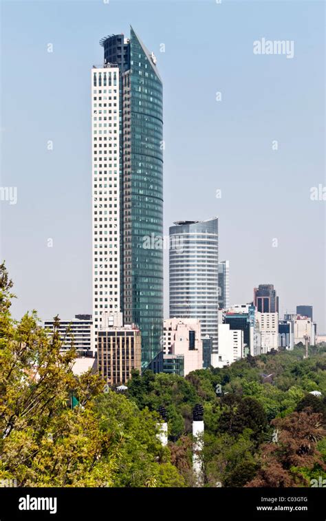 Torre Mayor Centro Center District Mexico City Hi Res Stock Photography