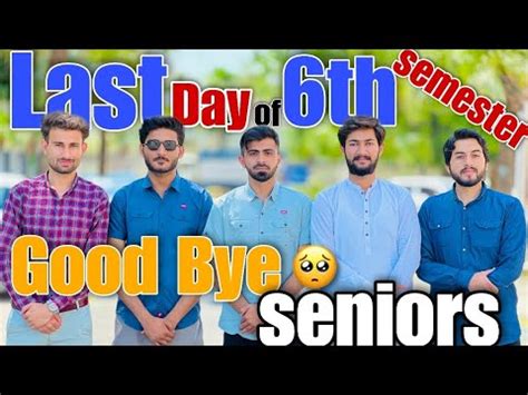 Last Day Of Th Semester Good Bye Seniors English Department