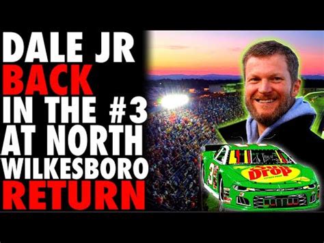 Dale Jr Back In The North Wilkesboro Returns Youtube