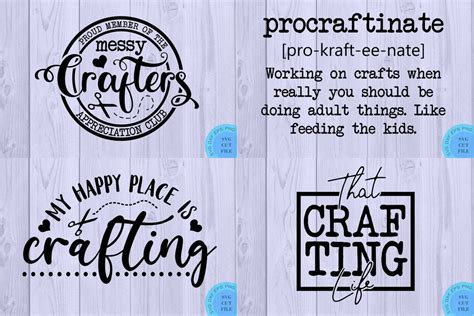 Funny Svg Crafty Af Svg Funny Crafting Svg Funny Craft Room Sign Svg C