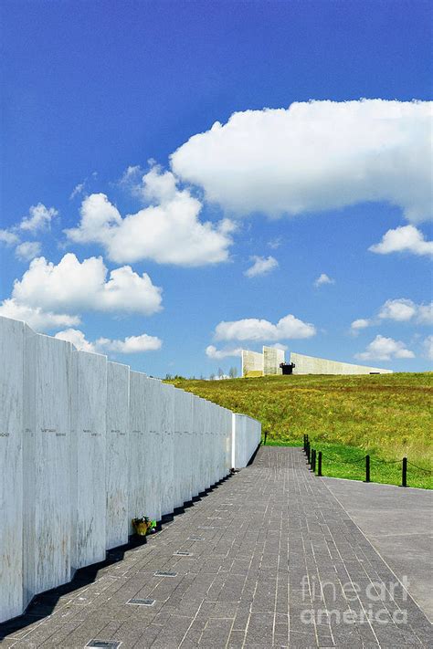 Flight 93 Memorial - Wall Of Names Photograph by John Waclo