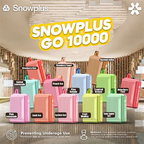 SNOWPLUS Go 10000 Puffs Disposable Pod RELX SG Vape Shop