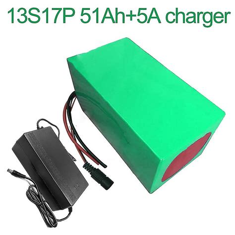 Battery With Charger A Ah V Li Ion Rechargeable Electric