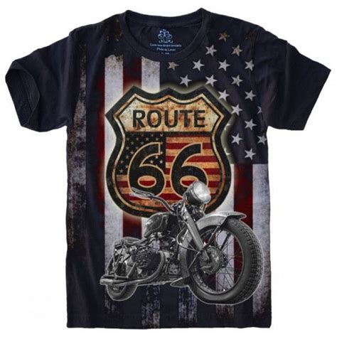 Camiseta Vintage Route 66 Teoria Nerd agora é TN Store