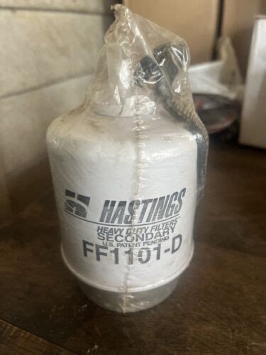 Nos Hastings Fuel Water Separator Filter Ff D Ebay