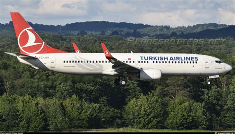 Tc Jvb Turkish Airlines Boeing 737 8f2wl Photo By Demo Borstell Id