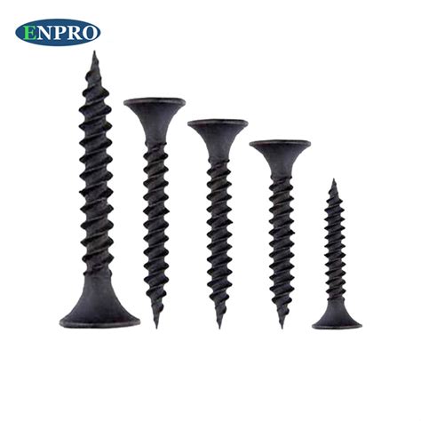 Good Price Fine Thread Black Phosphate Flat Bugle Head Gypsum Board Drywall Screw For Drywall