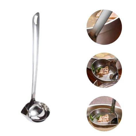 Buy ® Oil Filter Spoon Soup Ladle Fat Separator Fat Skimmer