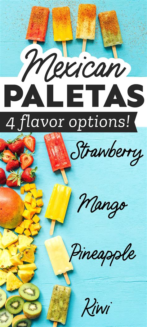 The BEST Paletas Recipe (Fruity Mexican Popsicles) | Live Eat Learn