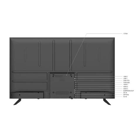 TV UHD 4K 55 EDENWOOD ED55A03UHD EL SMART TV Electro Dépôt