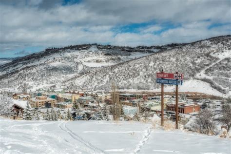 70+ Park City Main Street Winter Stock Photos, Pictures & Royalty-Free ...