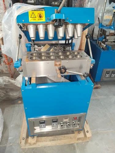 Edible Biscuit Tea Cup Making Machine 12 Cavity At Rs 280000 Edible