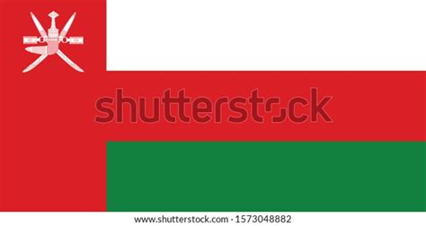 National Oman Flag Official Colors Proportion Stock Vector (Royalty Free) 1573048882 | Shutterstock