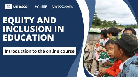 Introduction To Equity And Inclusion In Education Online Course YouTube