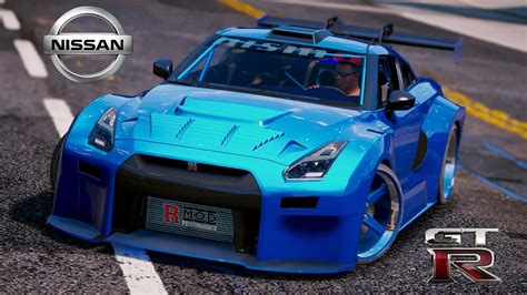 Nissan Gt R Widebodykit Gta5