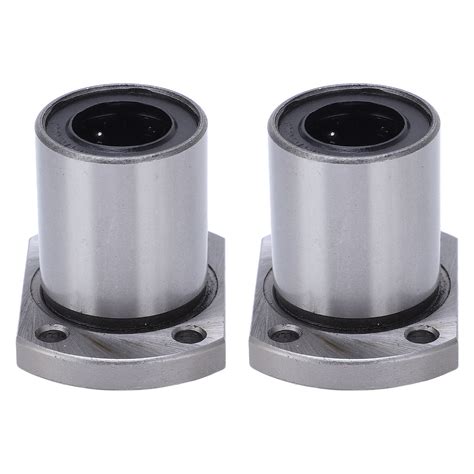 Pcs Oval Flange Linear Ball Bearing For Cnc Linear Motion Axes Id Mm