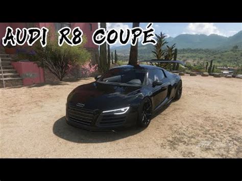 Forza Horizon 5 AUDI R8 COUPÉ V10 PLUS Customization On Steering