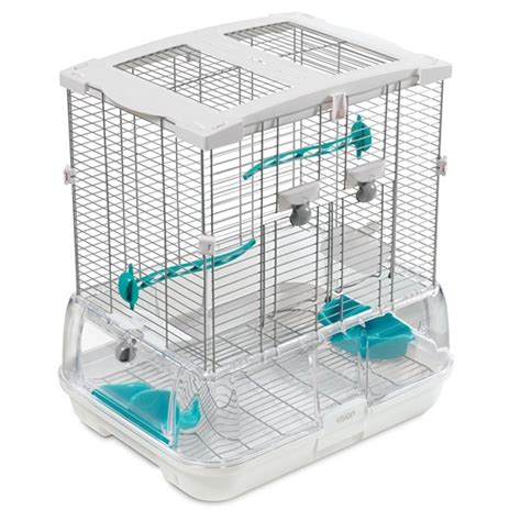 Vision Bird Cage S01 พร้อม Perches จานอาหารป้อนน้ํา Sangkar Burung