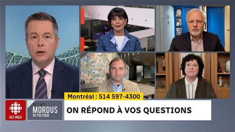 Les Mordus De Politique R Pondent Vos Questions Info Radio Canada