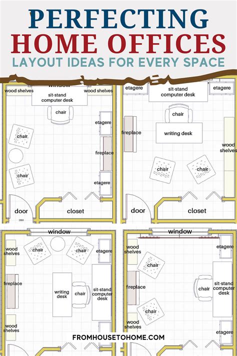 Home Office Layout Ideas - From House To Home