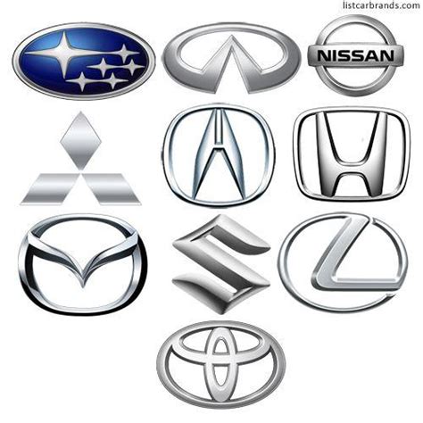 Japanese Car Manufacturers Logo - LogoDix