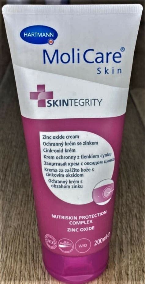 Защитный крем с оксидом цинка Hartmann MoliCare Skin, 200 мл, крем от ...