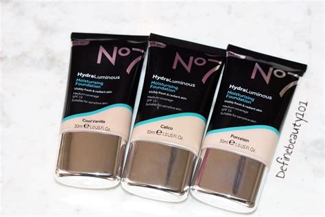 No7 Hydraluminous Moisturising Foundation 30ml £15