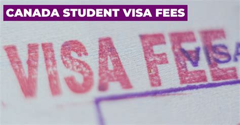 How Much Is A Student Visa To Canada International Education