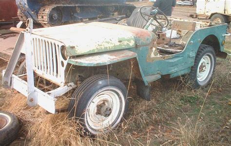 1944 Ford Gpw World War Ii Jeep Type 4x4 Utility Vehicle For Sale