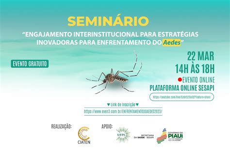 Sesapi promoverá seminário de prevenção ao Aedes aegypti