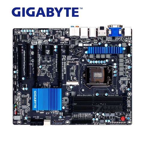 LGA 1155 For Intel DDR3 Gigabyte GA Z77X UD3H Motherboard USB3.0 32G ...