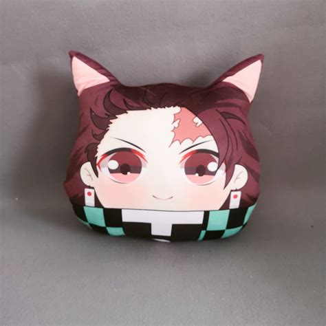 Anime Demon Slayer Tanjiro Kamado Soft Stuffed Plush Pillow