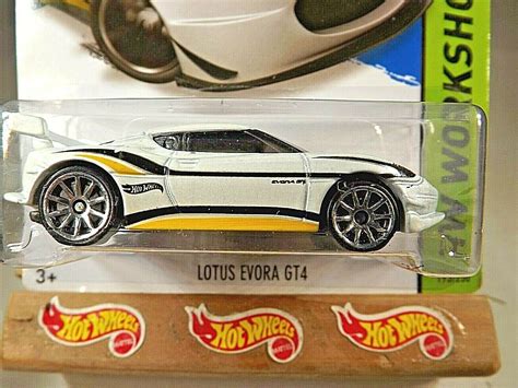 Hot Wheels Hw Workshop All Stars Lotus Evora Gt White Variant W Sp Contemporary