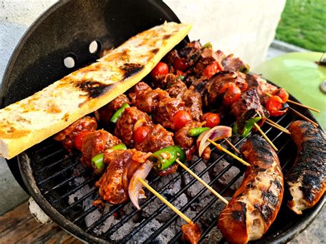 Turkish shish kebab - grill skewers with beef - Love Antalya