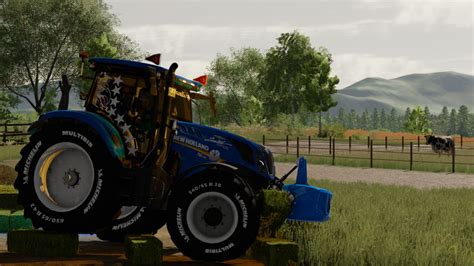 New Holland T6 Edit FS22 KingMods