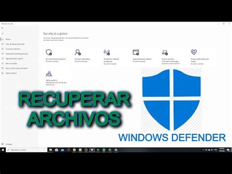 Qu Hacer Si Borro Archivos De Cuarentena En Windows Tuto Window