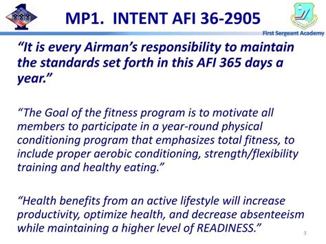 Ppt Air Force Fitness Program Afi 36 2905 Powerpoint Presentation