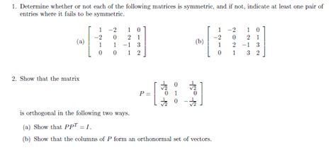 Solved Determine Whether Or Not Each Of The Following