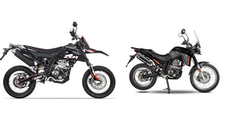 Motorrad Vergleich Z Ndapp Zxm Vs Malaguti Dune X Black