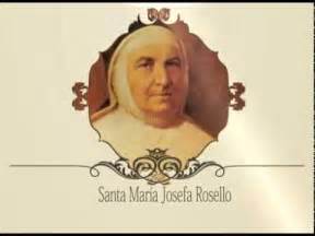 Santa Maria Josefa Rosello YouTube