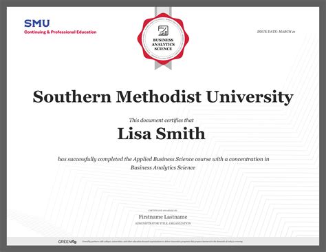 Business Analytics certificate course | Southern Methodist University