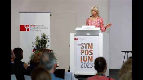 DPtV Symposium 2023 Vortrag Prof Dr Eva Lotta Brakemeier YouTube