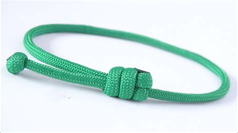 Chinese Sliding Knot Friendship Bracelet Diy Simple Paracord Bracelet