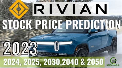 What Is Rivian Automotive Inc Rivian RIVN Stock Price Prediction