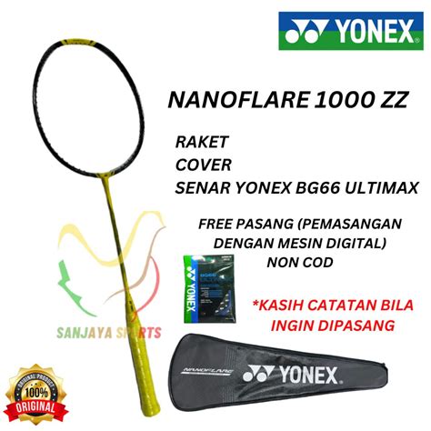 Jual RAKET BADMINTON BULUTANGKIS YONEX NANO FLARE 1000Z NANOFLARE 1000