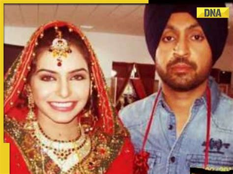 Diljit Dosanjhs Photos With Wife And Son Go Viral Mystery Woman In