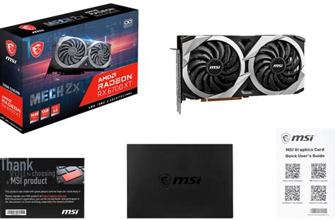 Msi Radeon Rx6700 Xt Mech2x 12g Oc