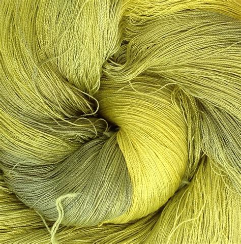 Hand Dyed Silk Yarn Spun Silk Yarn Weaving Lace Knitting Lacemaking