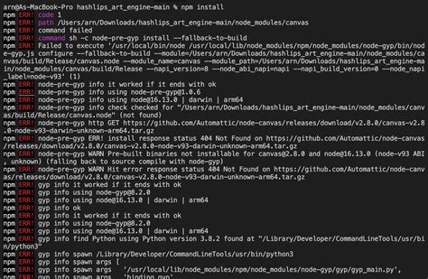 Npm Install Error Issue Nodejs Help Github